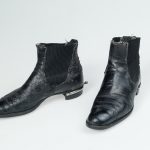 et par svarte velbrukte chelseaboots