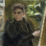 Elisabeth Keyser Självporträtt 1880
