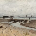 Frits Thaulow Strandbredd, Jæren (1879). Foto: Dag Fosse / Kode