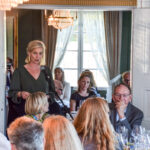 Minister Aasland talar på festmiddag for Abelprisvinnaren mai 2026. Foto Raymond Martinsen