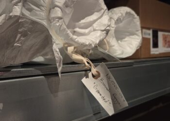 Bak fasaden hos et museum på flyttefot